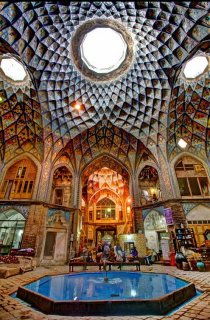 Kashan historical bazaar